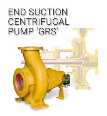 Rovar End suction centrifugal pumps
